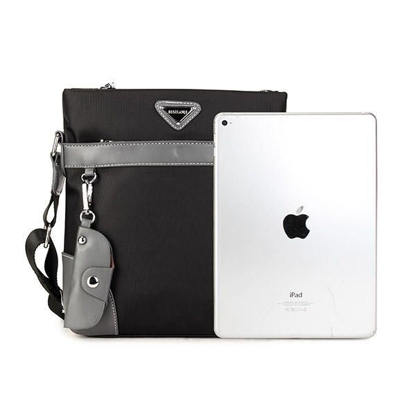 Mężczyźni Oxford Leisure Crossbody Torba Biznesowa Torba Na Ramię Brelok
