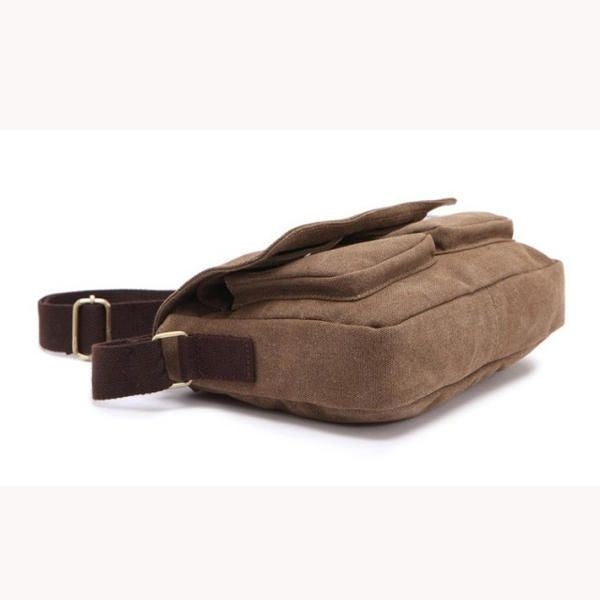 Męska Torba Retro Crossbody Płócienna Torba Na Ramię Messenger