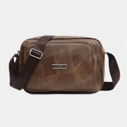 Męska Wodoodporna Tylna Kieszeń Antykradzieżowa Wielofunkcyjna Torba Na Ramię Crossbody