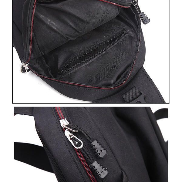 Wielofunkcyjna Torba Crossbody Męska Płócienna Outdoor Sport
