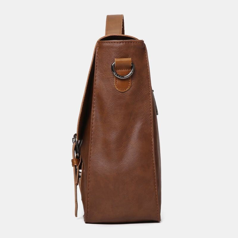 Wielofunkcyjna Wielofunkcyjna Wielofunkcyjna Torba Nauczyciela Ze Skóry Pu Teczka Torba Na Ramię Crossbody