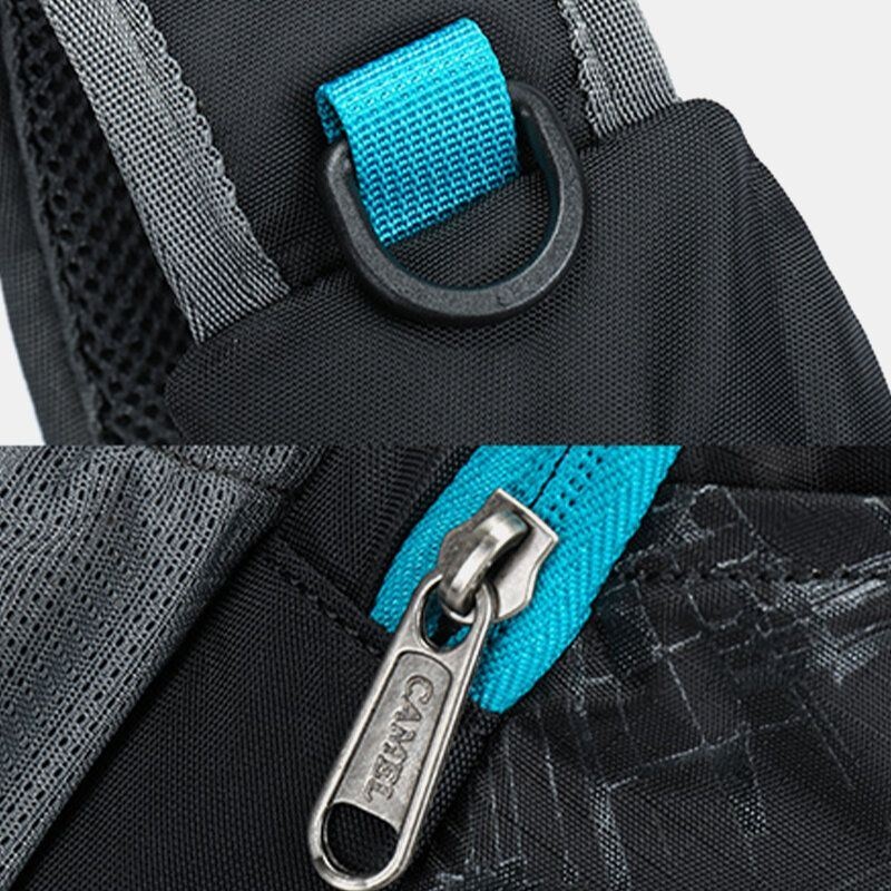 Męski Wodoodporny Poliester Outdoor Easy Carry Travel Casual Torba Na Klatkę Piersiową Na Ramię