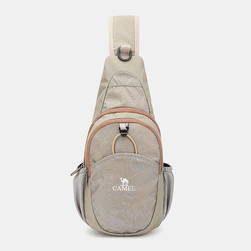 Męski Wodoodporny Poliester Outdoor Easy Carry Travel Casual Torba Na Klatkę Piersiową Na Ramię