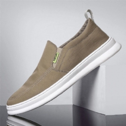 Mężczyźni Ice Silk Cloth Oddychające Buty Do Jazdy Slip On Skate Sneakers